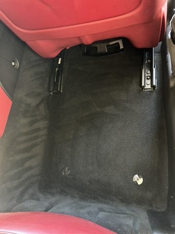 After — Carpet vacuumed and extracted — no crumbs, no dust.